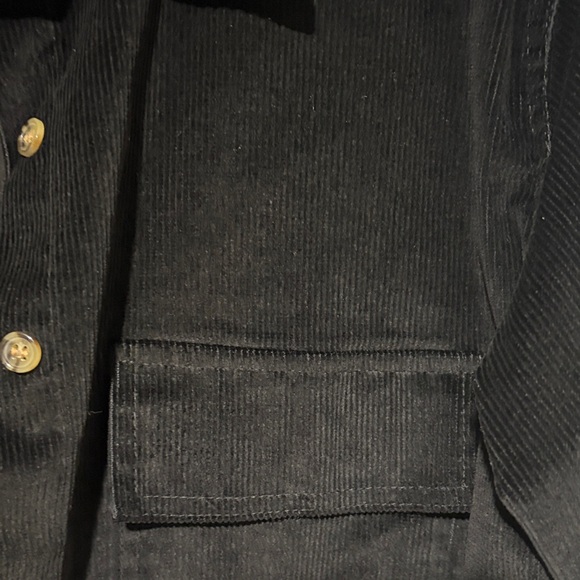 Black Button-Up Shirt - Picture 2 of 3